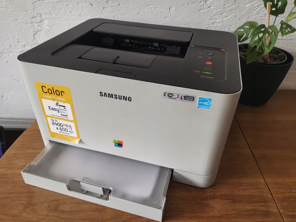 Samsung CLP-365W drukarka laserowa kolorowa z WiFi i LAN