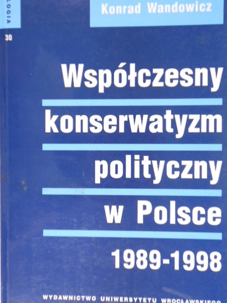 Współczesny konserwatyzm polityczny w Polsce