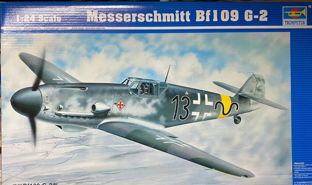 Messerschmitt Bf 109 G-2 TRUMPETER 1/24