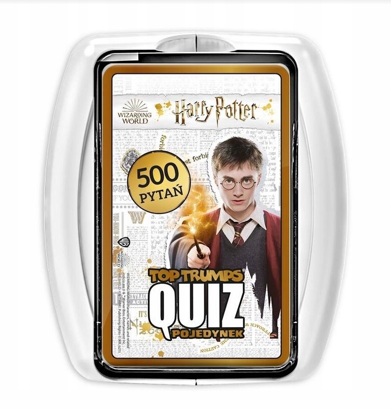 TOP TRUMPS QUIZ HARRY POTTER, WINNING MOVES