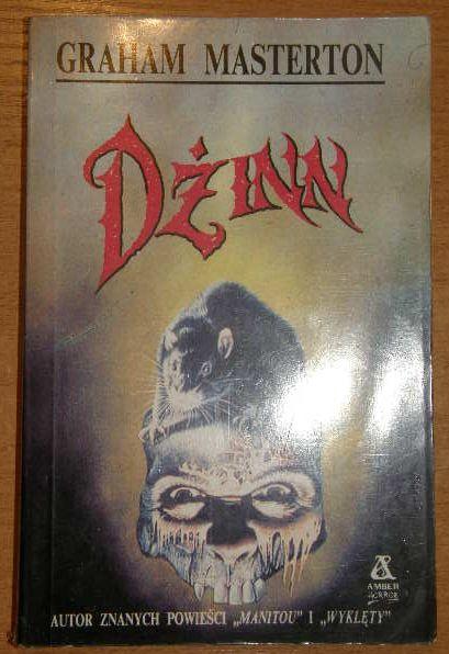 Horror "Dżinn" Graham Masterton - stan idealny