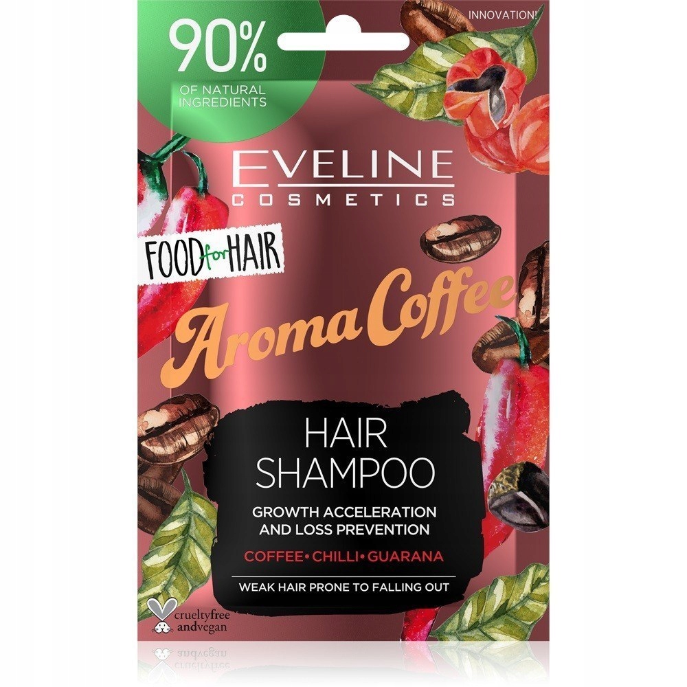 Eveline Food for Hair Aroma Coffee Szampon do włos