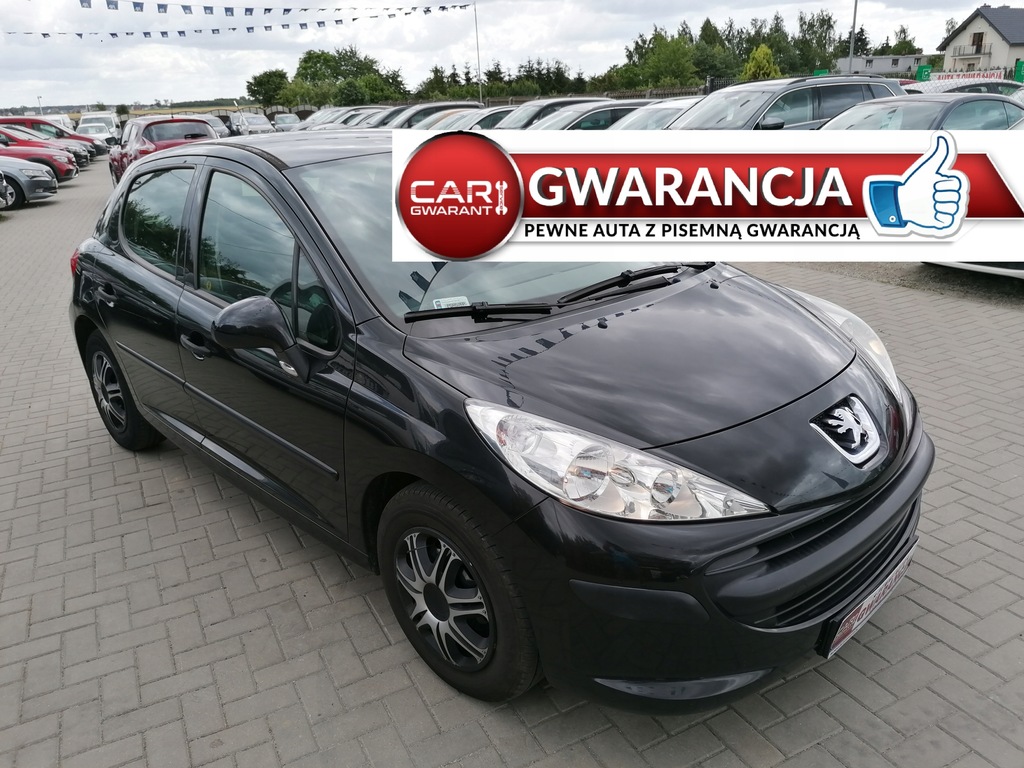 Peugeot 207 1,4 88 KM Salon PL Bezwyp I właściciel