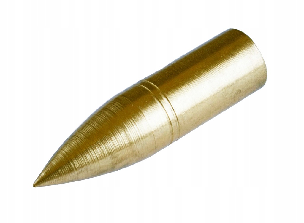 Strzały! Groty mosiężne Bullet 9.5 mm - 10 sztuk