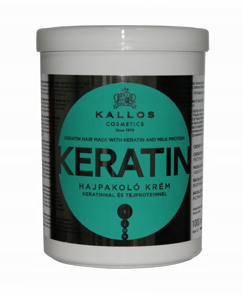 Kallos - maska do włosów Keratin (1000 ml)