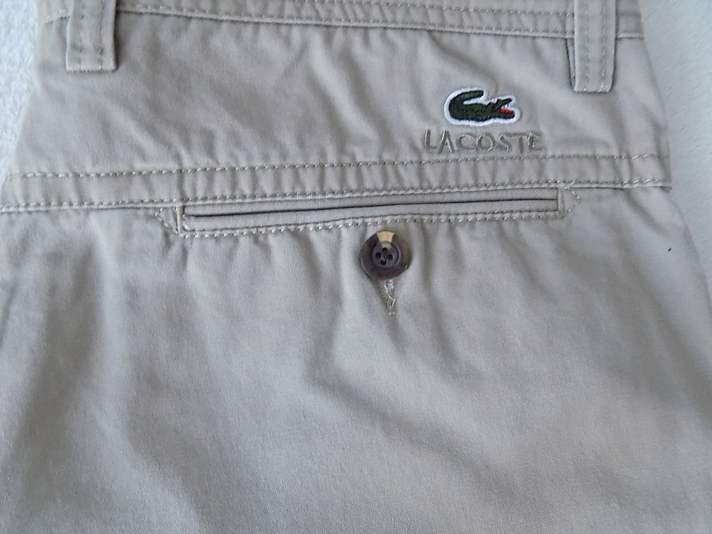 - LACOSTE - CASUAL - W 30 L 32 - j. NOWE