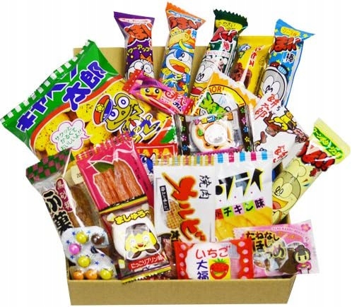 MEGA ZESTAW słodyczy z Japonii 20 opak.