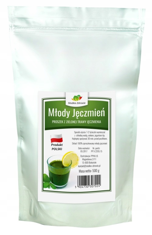 Młody Zielony Jęczmień - Polski 500gr