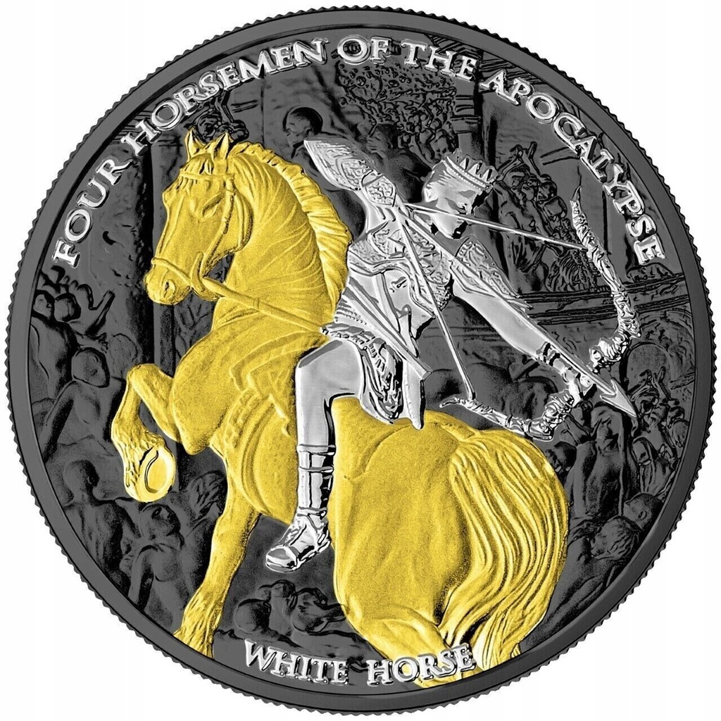 Biały Koń Czterech Jeźdźców Apokalipsy 1 Oz 5 Thallers Carpathians 2023