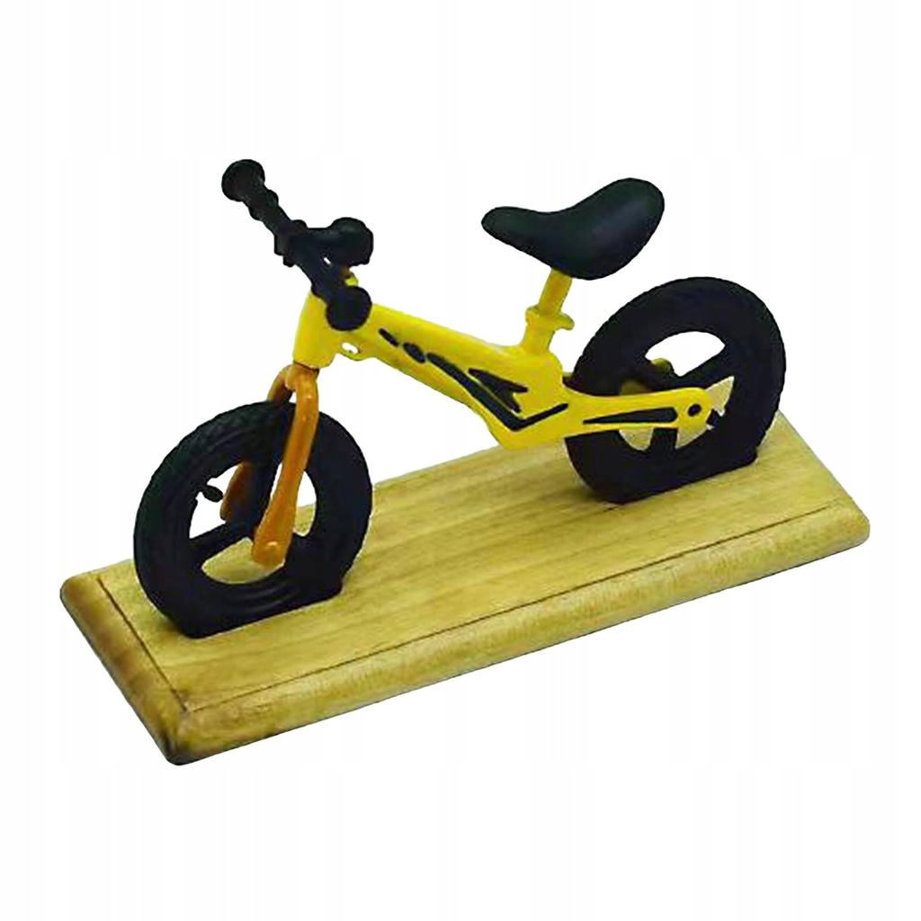 1:12 Scale Miniature Model Mountain Bike Doll House Accessories Yellow