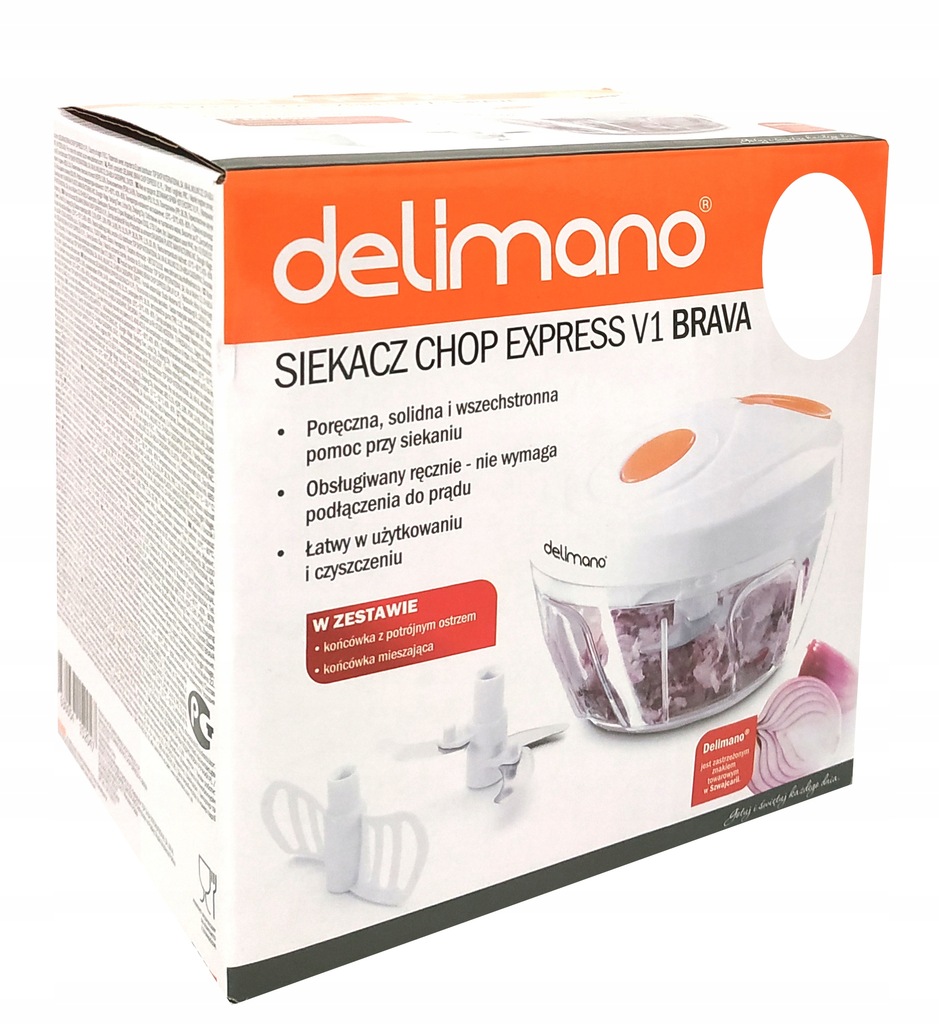 ROZDRABNIACZ BŁYSKAWICZNY CHOP EXPRES V1 BRAVA 400 11797374572