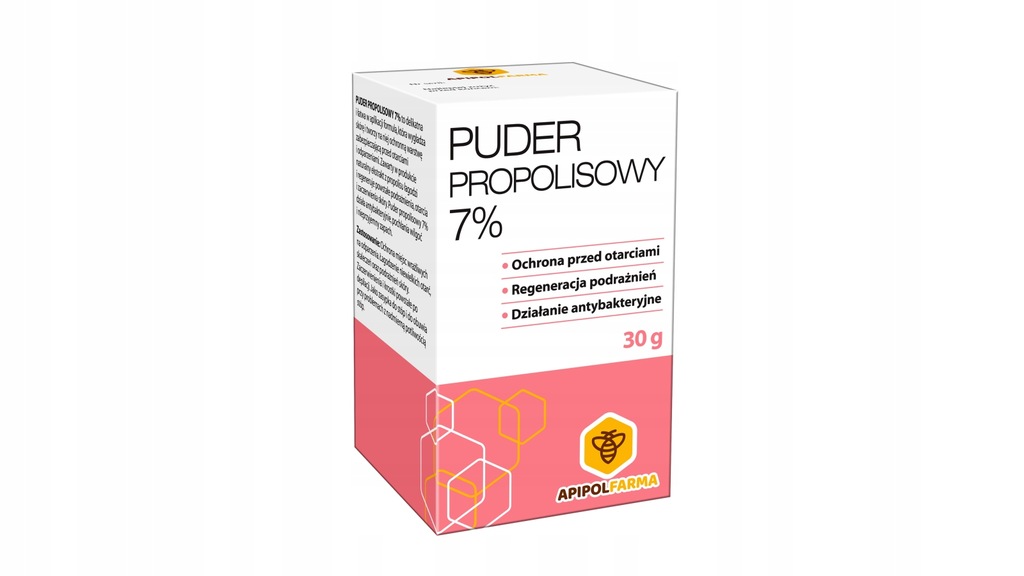 Puder propolisowy 7% otarcia i podrażnienia 30g