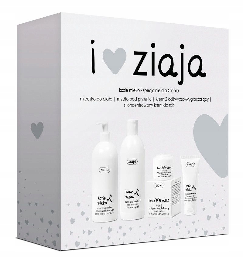Zestaw kosmetyków Ziaja Kozie Mleko 4 szt.