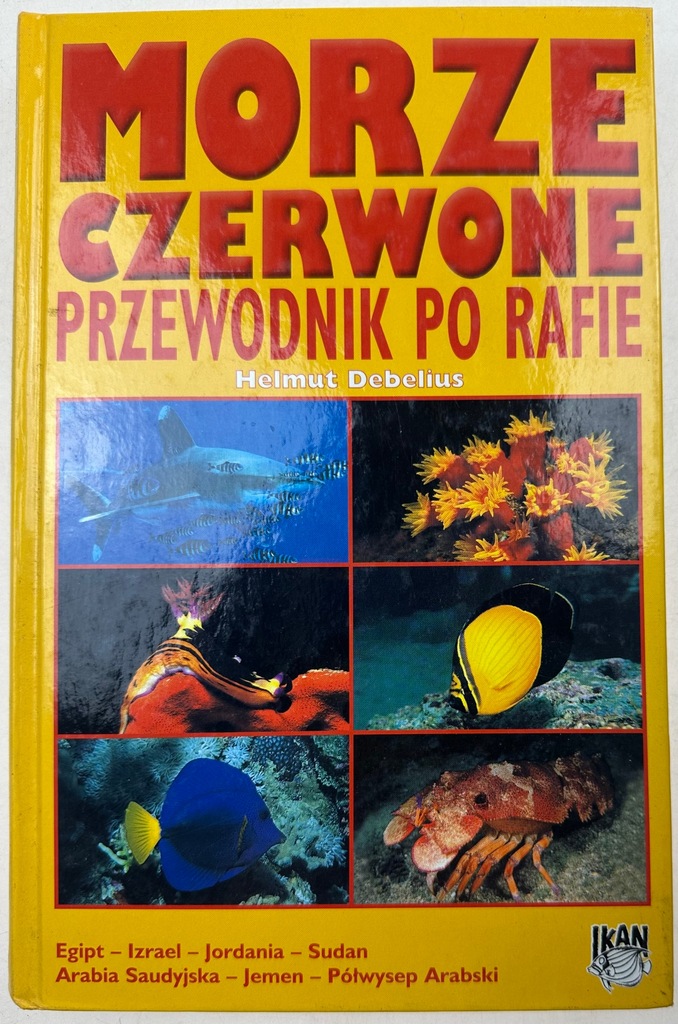 Morze czerwone przewodnik po rafie Helmut Debelius