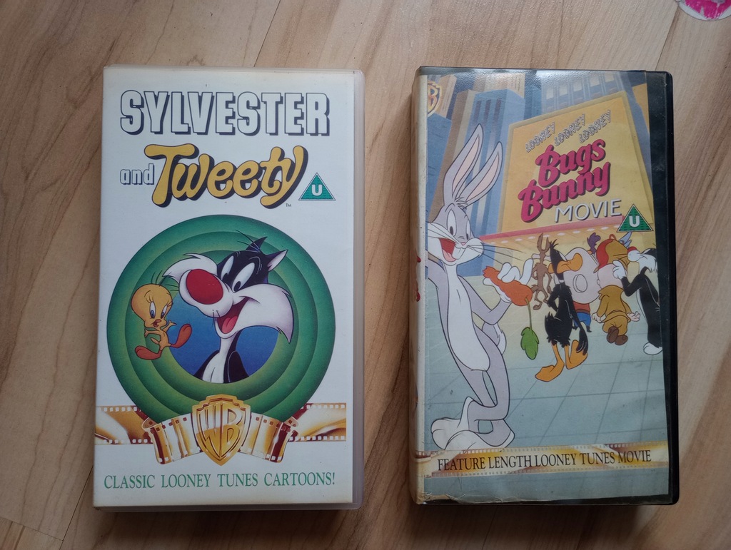 SYLVESTER AND TWEETY - DWIE KASETY VHS