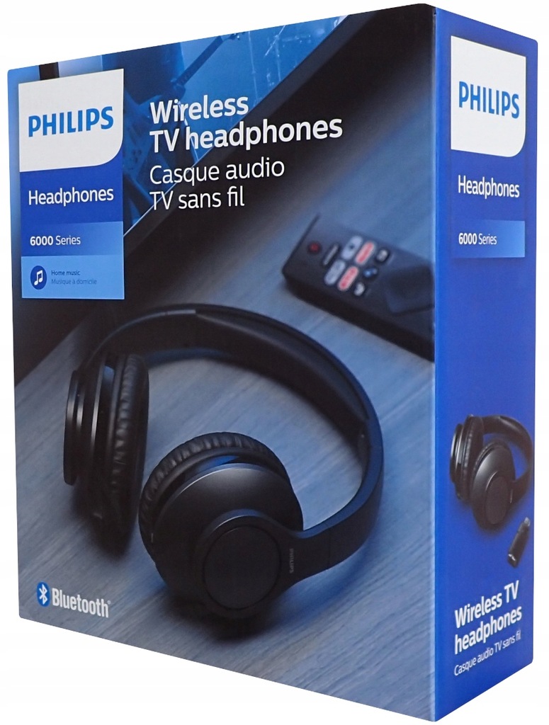 Philips TAH6206BK Słuchawki bezprzewodowe nauszne