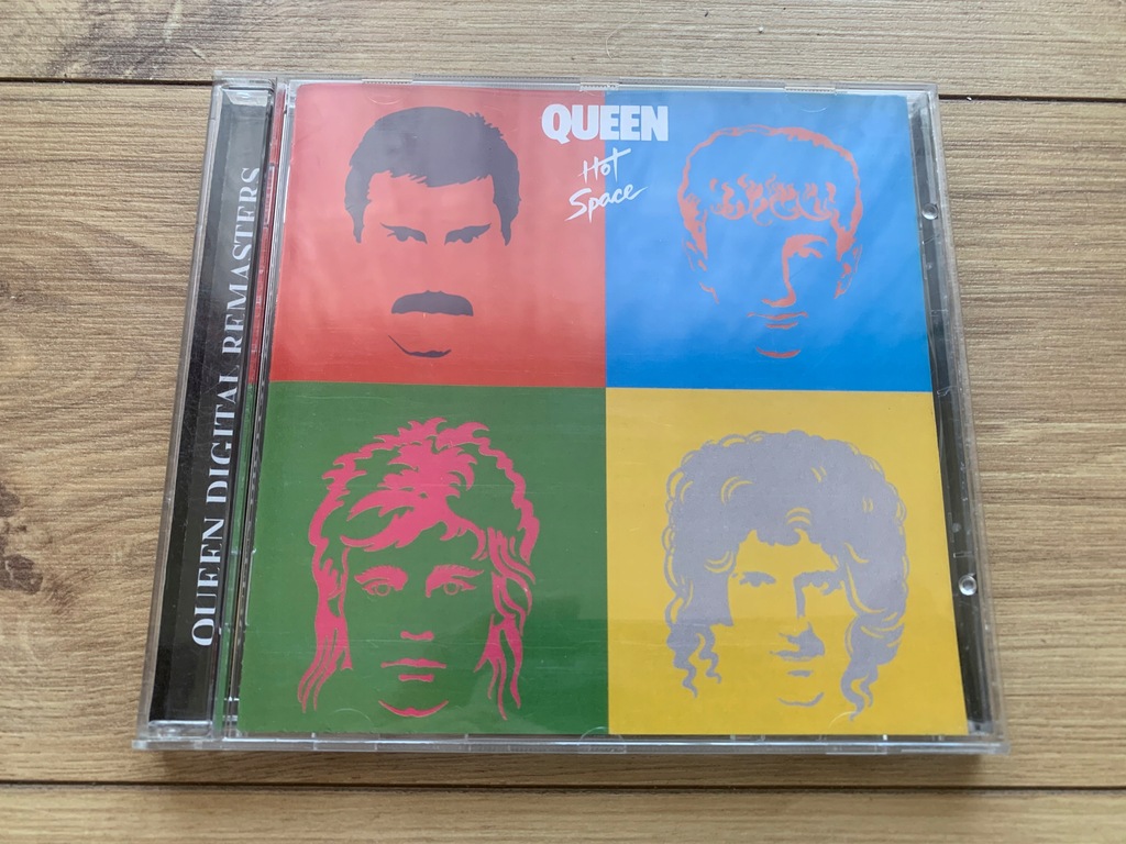 Queen, Hot Space, CD, remaster 2001, Japan