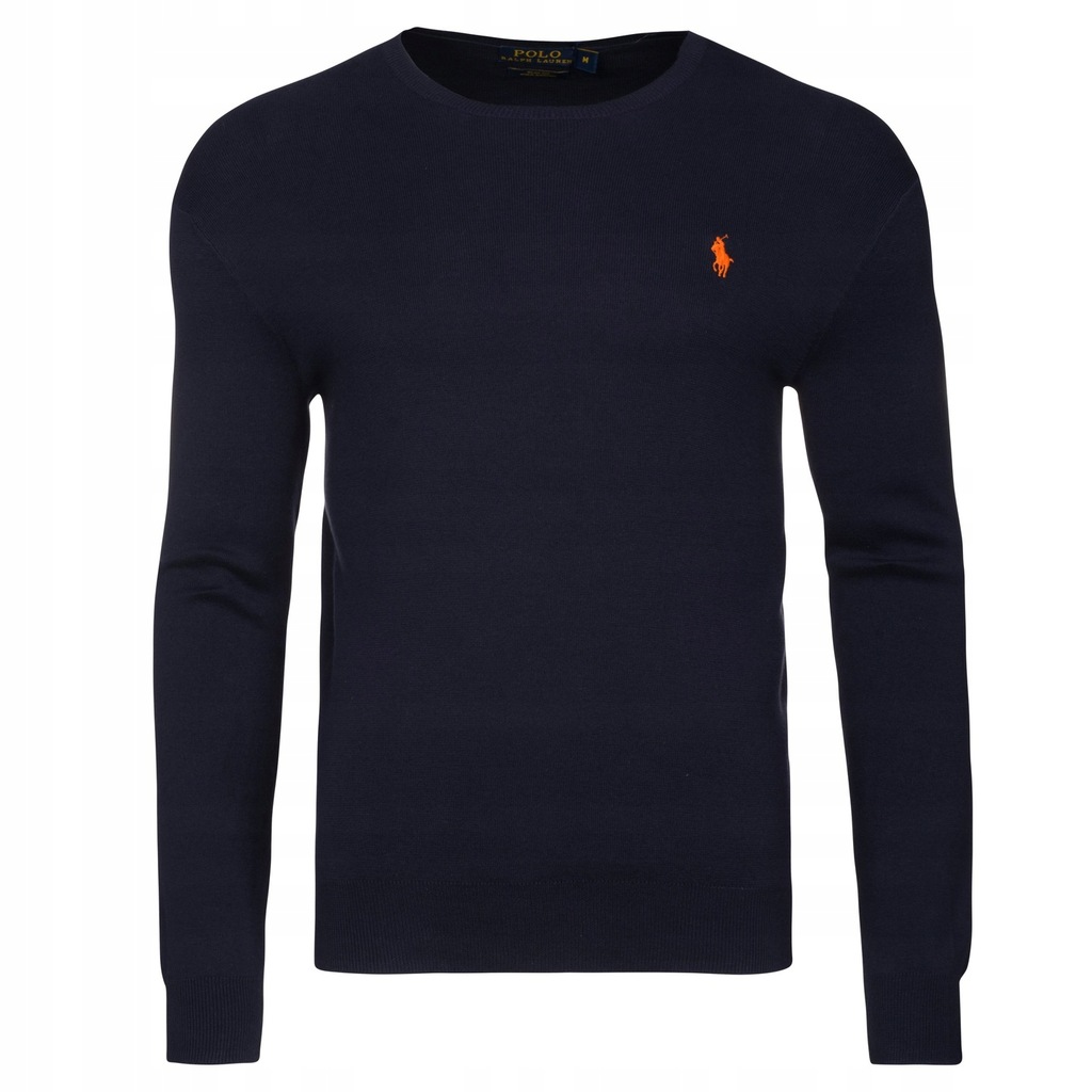 Sweterek- Ralph Lauren-granatowy- XL - sale%