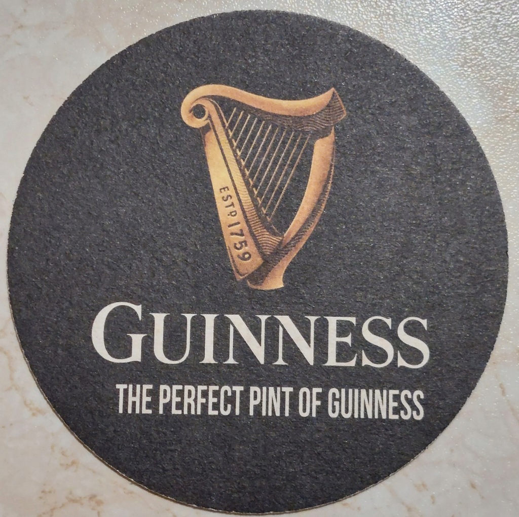 WOŚP - Podstawka pod piwo - Guinness
