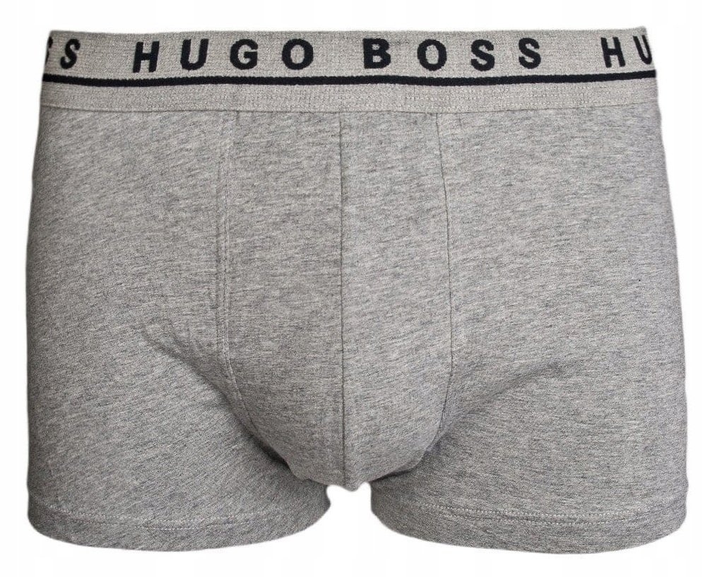 HUGO BOSS BOKSERKI SZARE_M