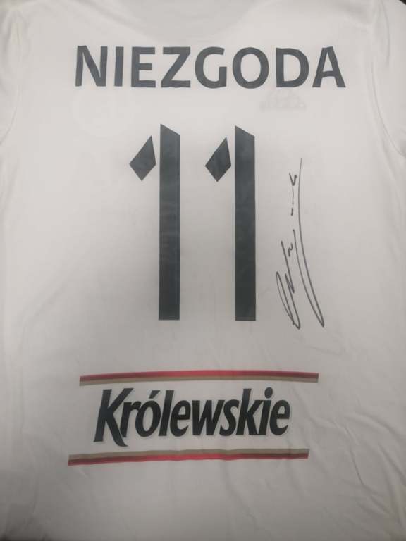 Niezgoda (Legia) - koszulka z autografami