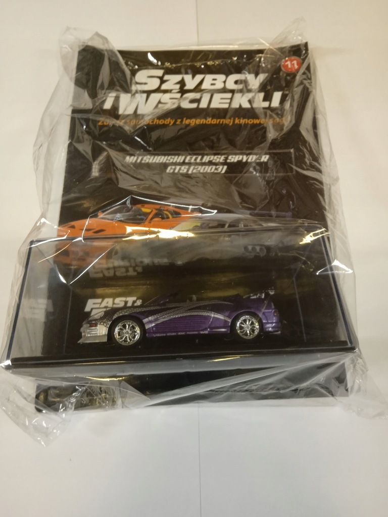 Kolekcja Szybcy i wściekli nr 11 Mitsubishi Eclipse Spyder GTS