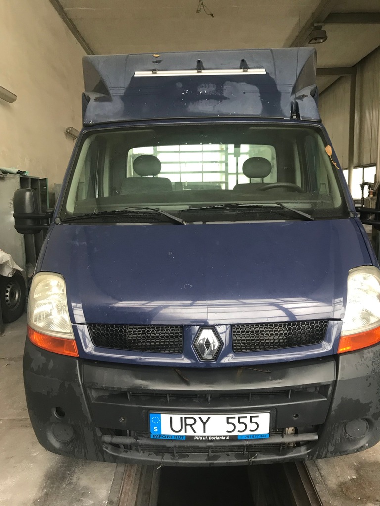 OWIEWKA OWIEWKI SPOJLER DACHOWY RENAULT MASTER 04r