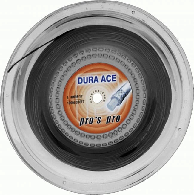 Naciąg do squasha Pro's Pro Dura Ace 1,20mm Black