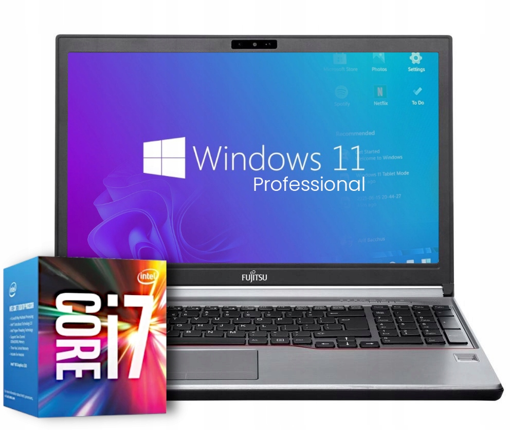 Fujitsu Lifebook E754 i7 FHD IPS W11 8GB/256GB SSD