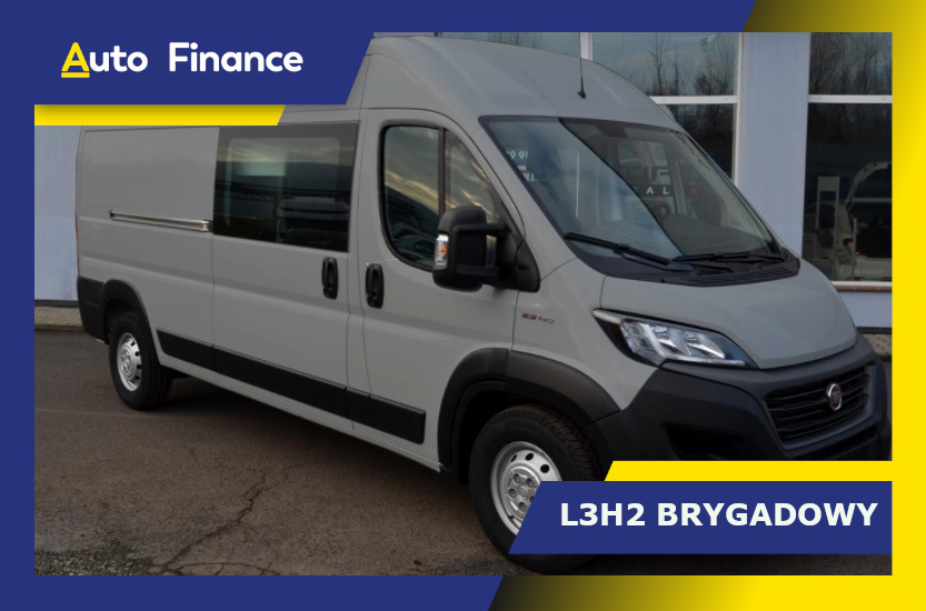 Fiat Ducato Maxi Furgon Brygadowy L3H2 140KM|2021