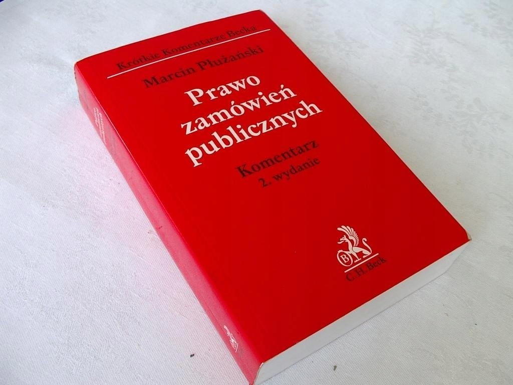 PRAWO ZAMÓWIEŃ PUBLICZNYCH Komentarz - Płużański
