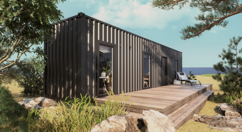 Dom mobilny całoroczny, dom modułowy, tiny house, kontener morski, od ręki!