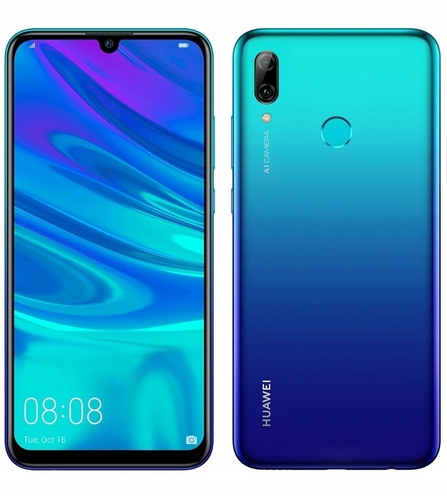  HUAWEI  P SMART 2022 POT  LX1  Blue Niebieski KRAK W 