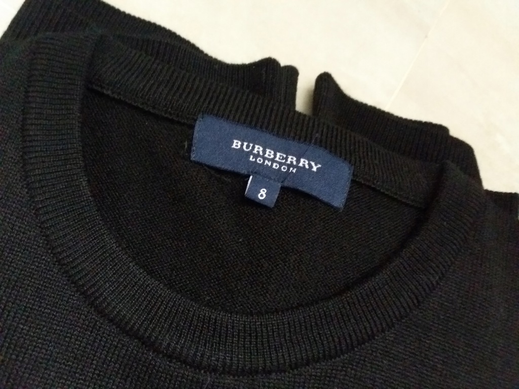 BURBERRY sweter wełna XL / XXL nowy