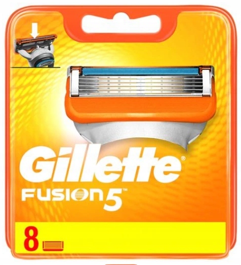 Gillette Fusion 5 ostrza wkłady do maszynki 8 szt