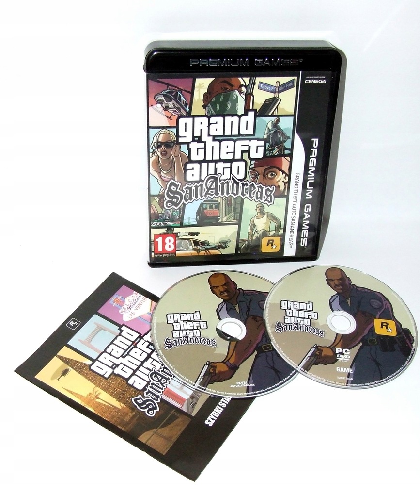 Купить GTA GRAND THEFT AUTO - САН-АНДРЕАС [PL]: отзывы, фото и ...