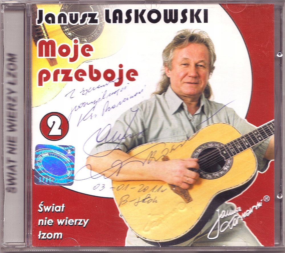 JANUSZ LASKOWSKI - ŚWIAT NIE WIERZY ŁZOM [CD]