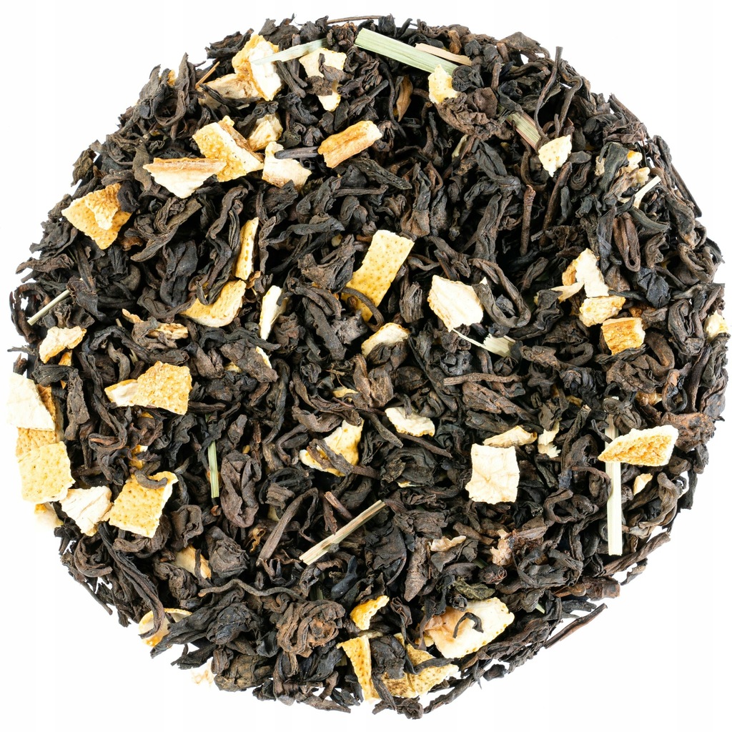 Pu Erh CYTRYNOWY Herbata Czerwona - 100g