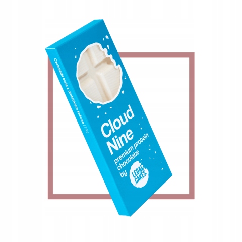 Czekolada Cloud Nine- biała z dodatkiem kokosa 75g