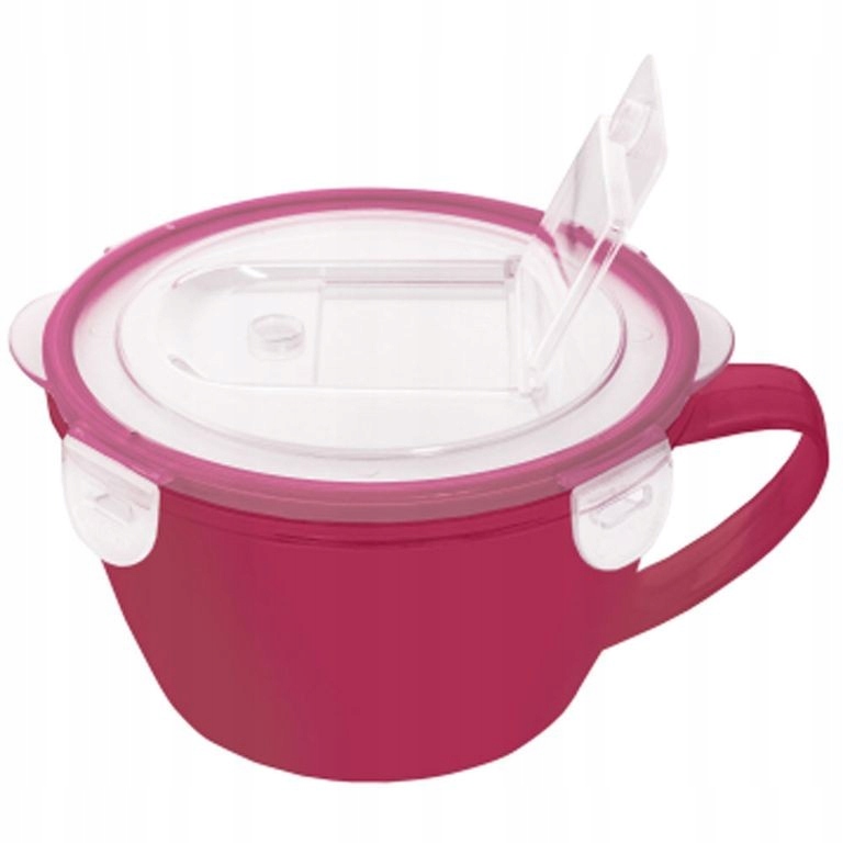 Pojemnik na żywność Q-lock Go fuksja 900 ml BRANQ