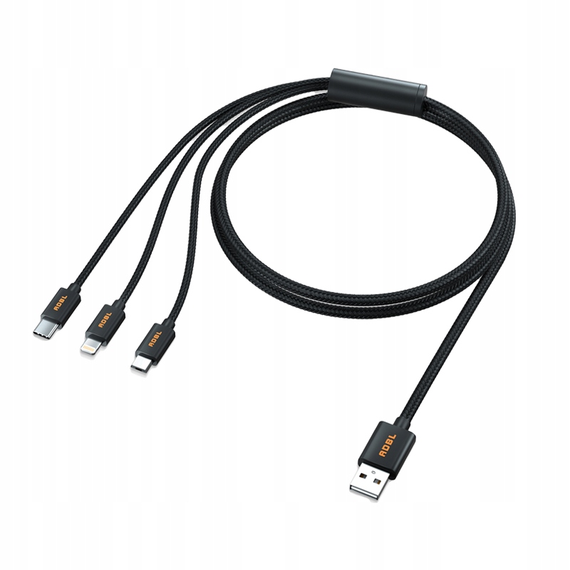 Rozgałęziacz USB trzy końcówki ADBL USB SPLITTER