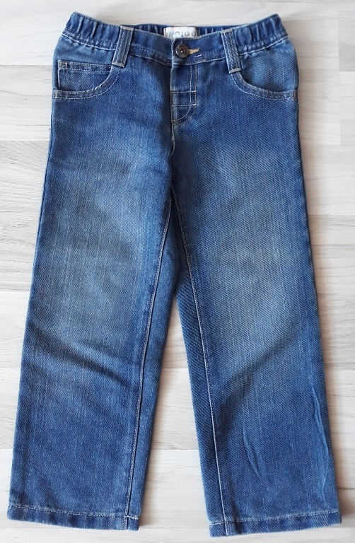 M&S Indigo Spodnie jeans 110-116cm