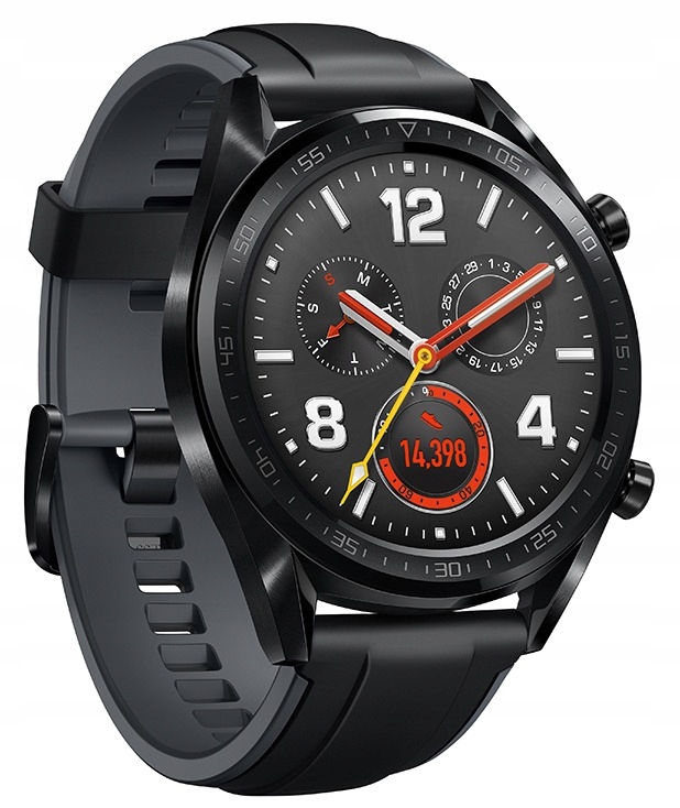 Купить Черные умные часы HUAWEI GT Sport с GPS: отзывы, фото, характеристики в интерне-магазине Aredi.ru