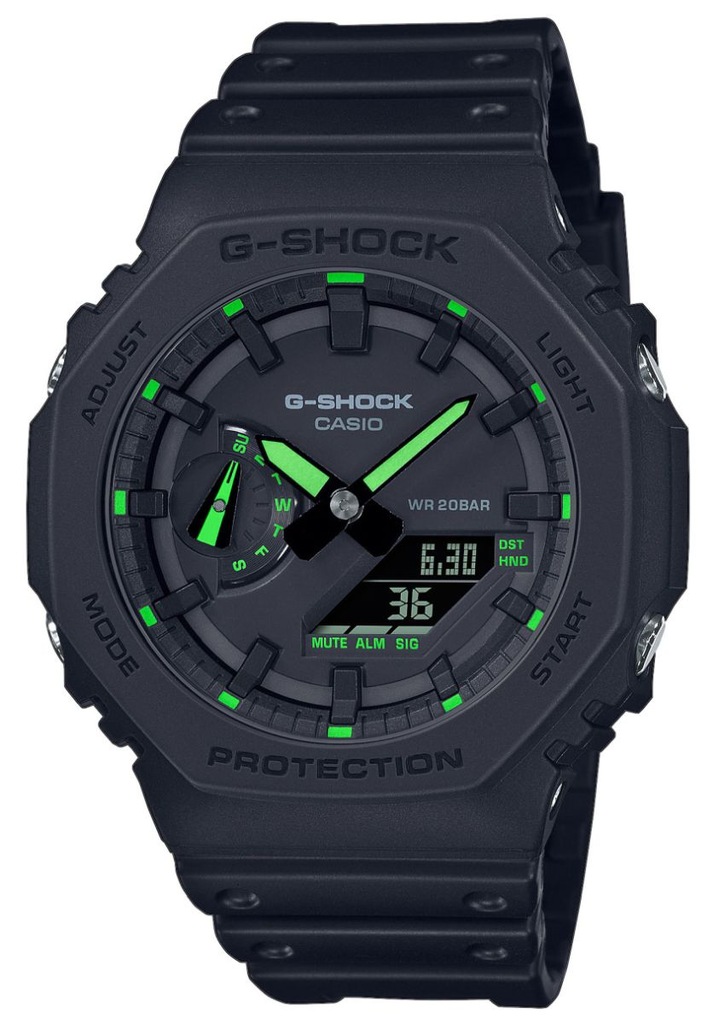Męski zegarek sportowy Casio G-Shock GA-2100 1A3ER