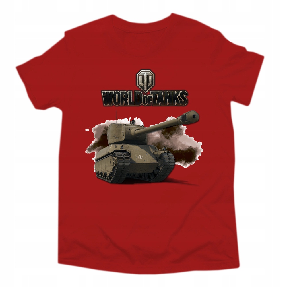 KOSZULKA WORLD OF TANKS ROZ 122/128 WZORY