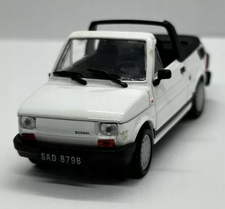 FIAT 126P Cabrio 1/43 - Modèle Réduit Die-cast Vintage Europa Dell'Est