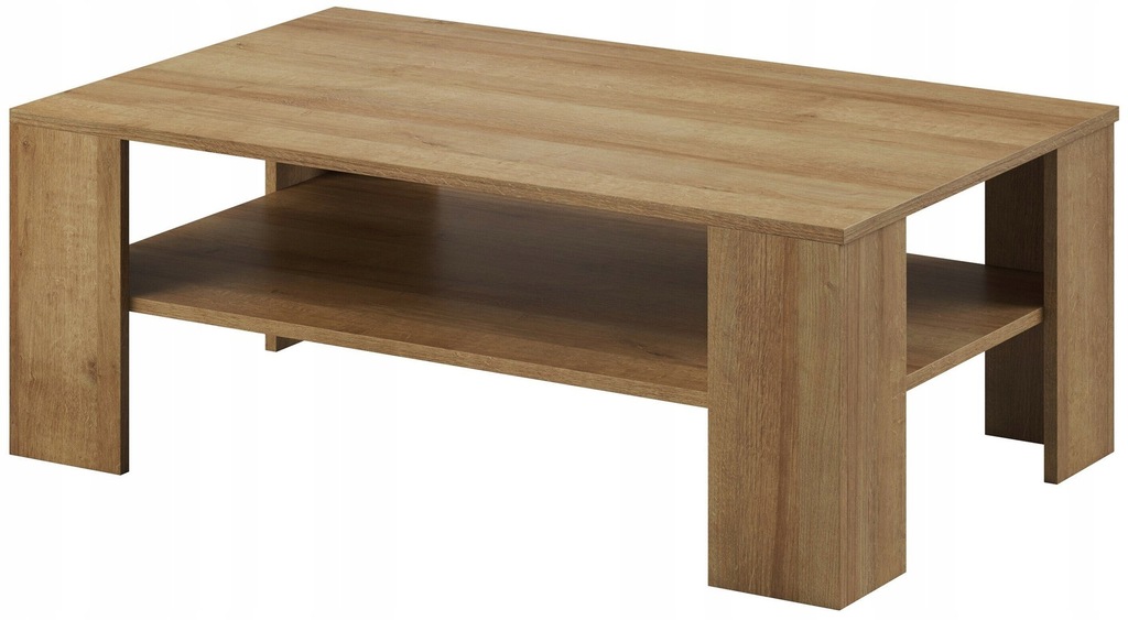 Stół SKYFALL kolor średni brąz styl klasyczny 103x63 piaski - TABLE/COFFE/P