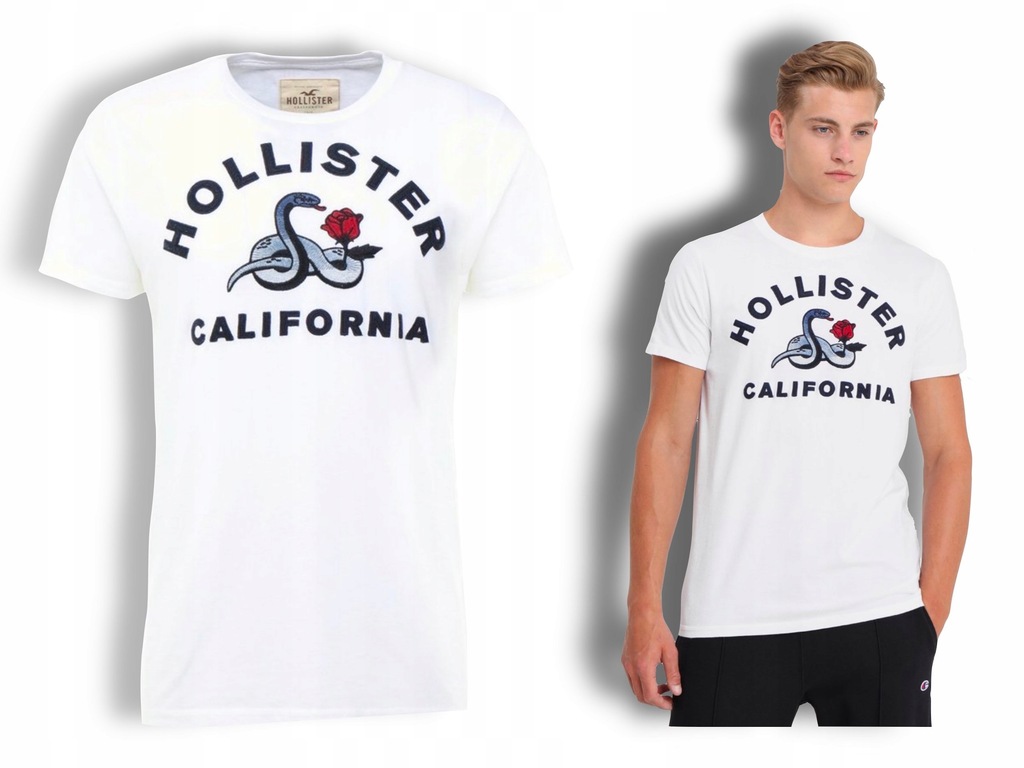 HOLLISTER by Abercrombie T-shirt Koszulka USA XL