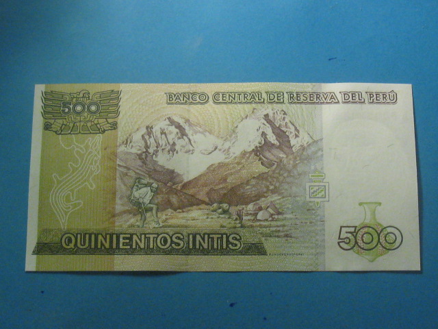 Купить Банкнота Перу 500 Intis P-134 UNC 1987 г.: отзывы, фото, характеристики в интерне-магазине Aredi.ru