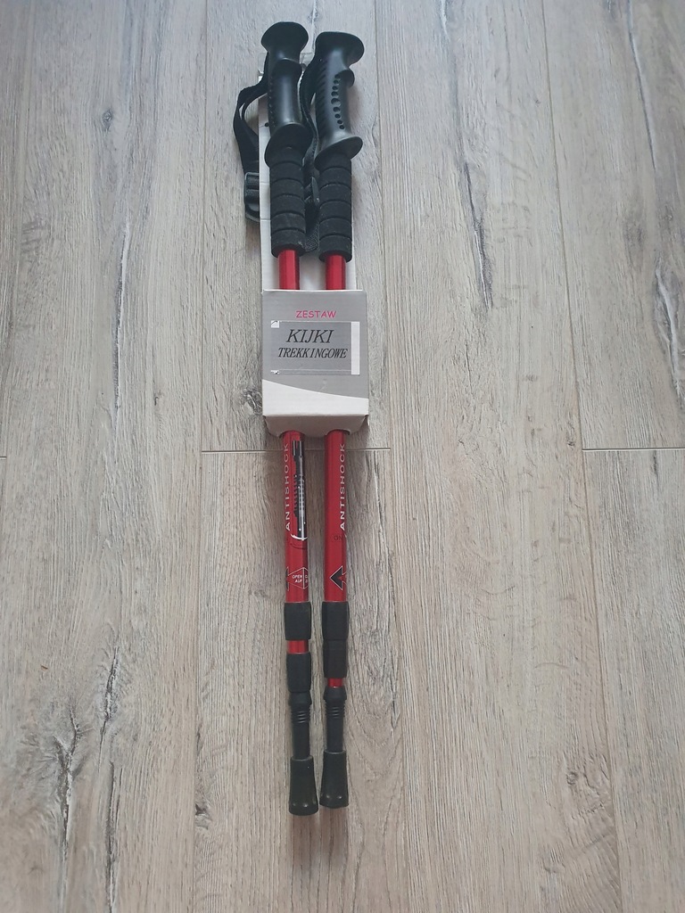 Kijki do Nordic Walking ALUMINIOWE 135 cm